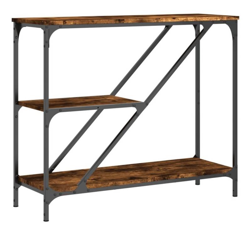 furnicato Konsolentisch Räuchereiche 88,5x30x75 cm Holzwerkstoff (1-St) von furnicato