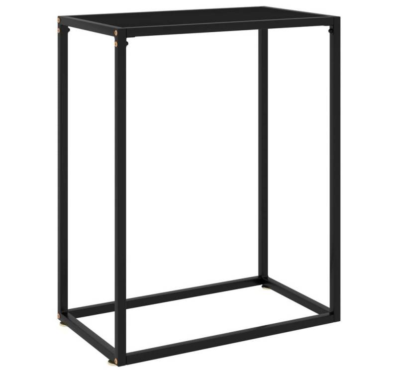 furnicato Konsolentisch Schwarz 60x35x75 cm Hartglas (1-St) von furnicato