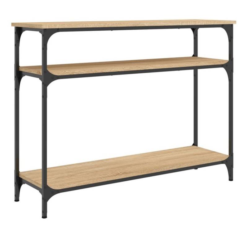 furnicato Konsolentisch Sonoma-Eiche 100x29x75 cm Holzwerkstoff (1-St) von furnicato