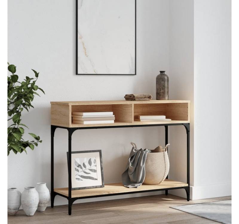 furnicato Konsolentisch Sonoma-Eiche 100x30,5x75 cm Holzwerkstoff (1-St) von furnicato