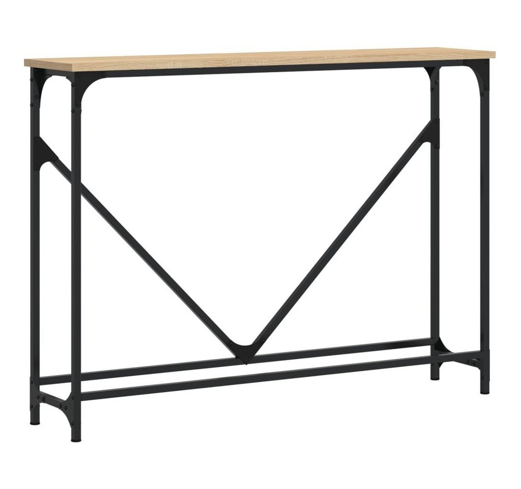 furnicato Konsolentisch Sonoma-Eiche 102x22,5x75 cm Holzwerkstoff (1-St) von furnicato
