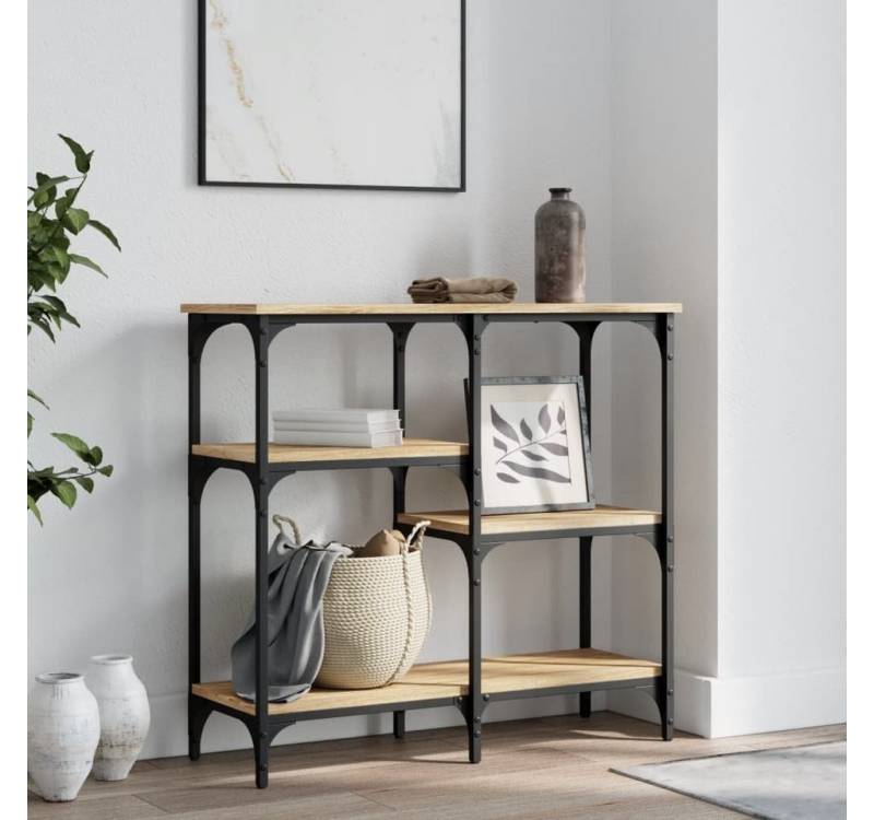 furnicato Konsolentisch Sonoma-Eiche 80 x 29 x 75 cm Holzwerkstoff (1-St) von furnicato