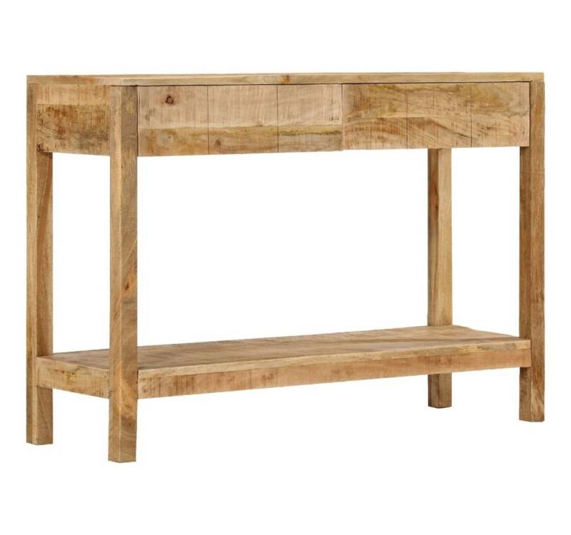 furnicato Konsolentisch mit 2 Schubladen 110x35x75 cm Massivholz Mango (1-St) von furnicato