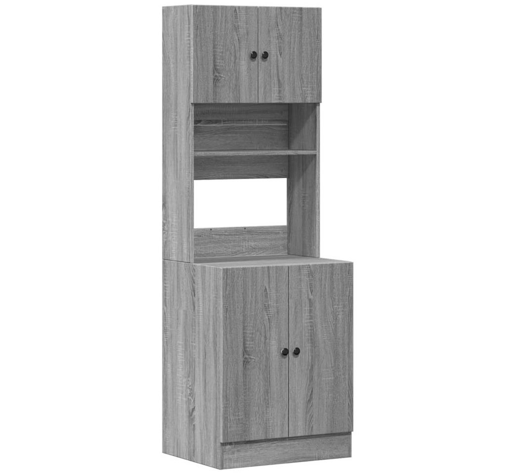 furnicato Küchenregal Küchenschrank Grau Sonoma 60x50x180 cm Holzwerkstoff, 1-tlg. furnicato Küchenregal Küchenschrank Grau Sonoma 60x50x180 cm Holzwerkstoff, 1-tlg. von furnicato