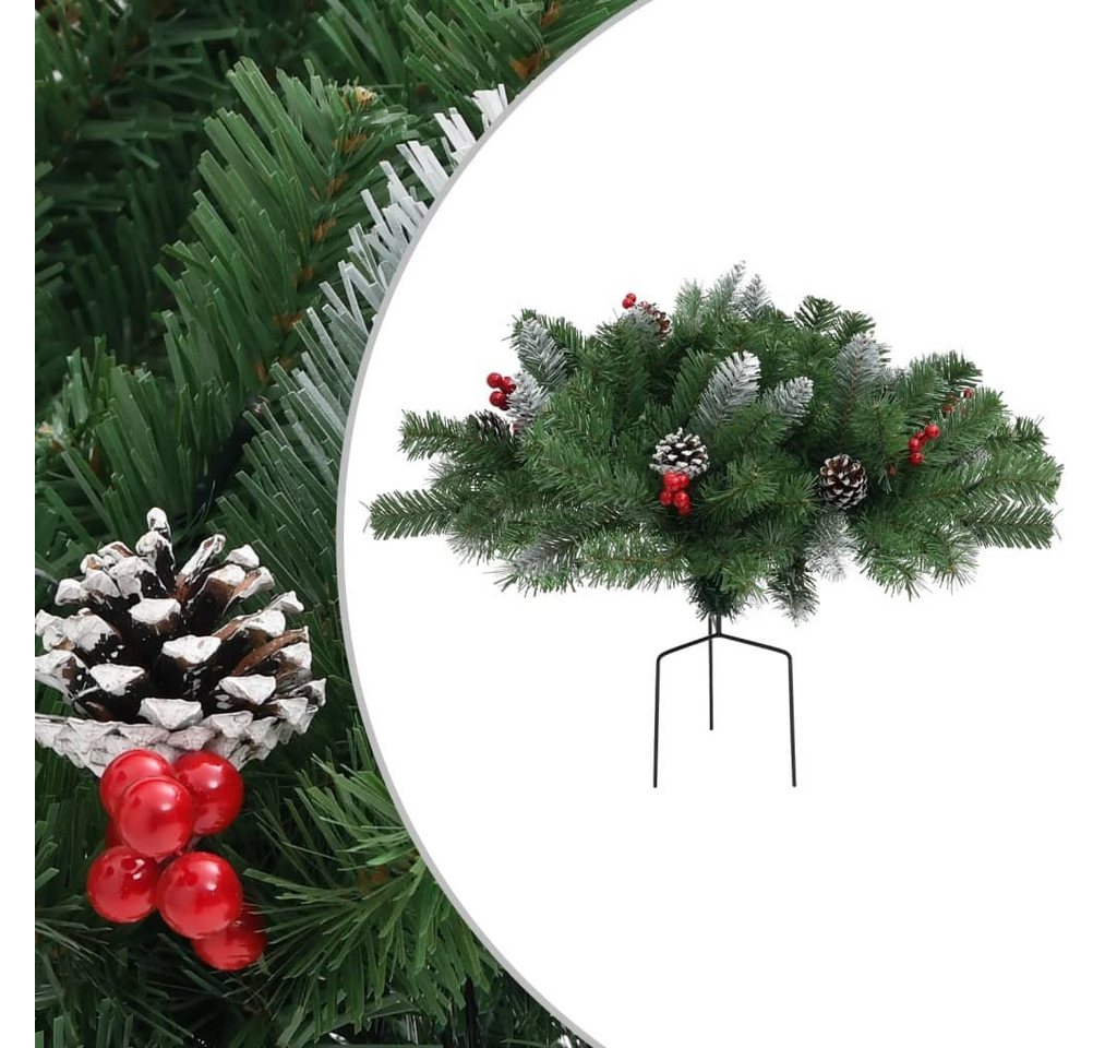 furnicato Künstlicher Weihnachtsbaum Grün 40 cm PVC von furnicato