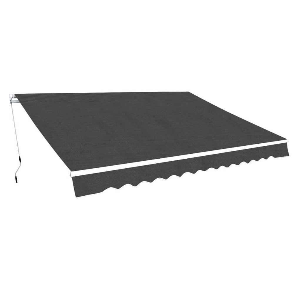 furnicato Markise Gelenkarmmarkise 450 cm Anthrazit (1-St) von furnicato