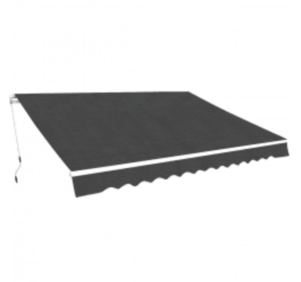 furnicato Markise Gelenkarmmarkise 600 cm Anthrazit (1-St) von furnicato