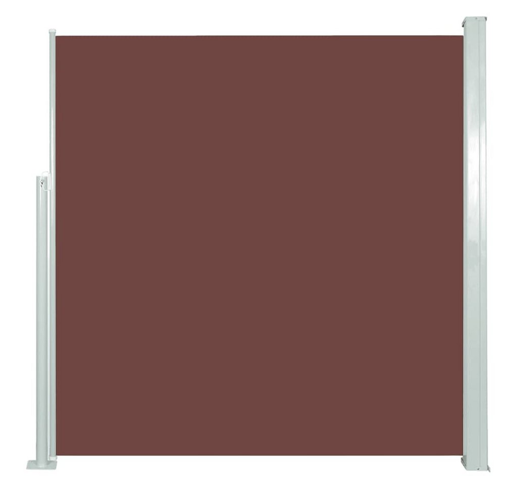 furnicato Markise Seitenmarkise Ausziehbar 140x300 cm Braun (1-St) von furnicato