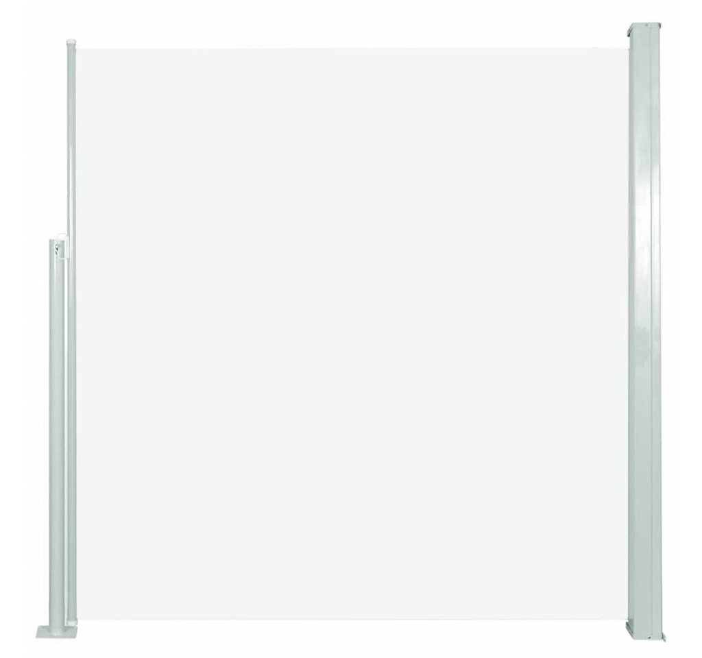 furnicato Markise Seitenmarkise Ausziehbar 140x300 cm Creme (1-St) von furnicato