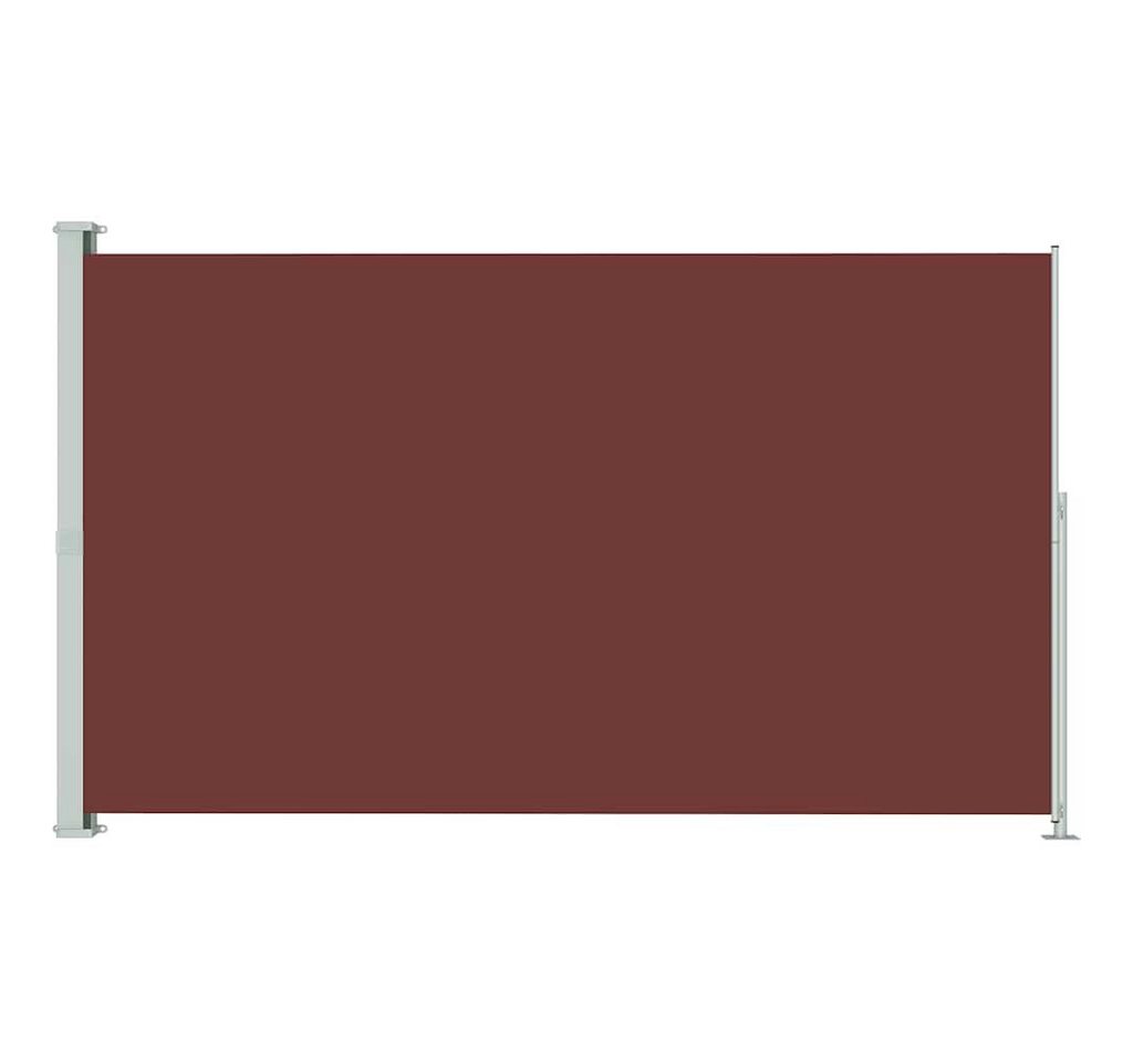 furnicato Markise Seitenmarkise Ausziehbar 180x300 cm Braun (1-St) von furnicato