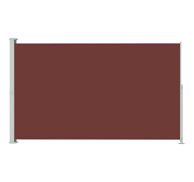 furnicato Markise Seitenmarkise Ausziehbar 180x300 cm Braun (1-St) von furnicato