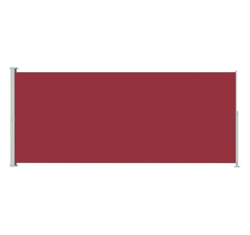 furnicato Markise Seitenmarkise Ausziehbar 180x500 cm Rot (1-St) von furnicato