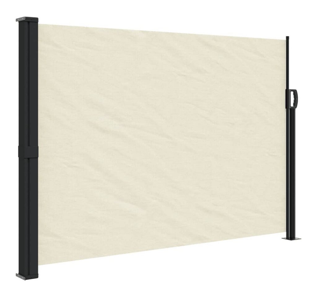 furnicato Markise Seitenmarkise Ausziehbar Creme 140x300 cm (1-St) von furnicato