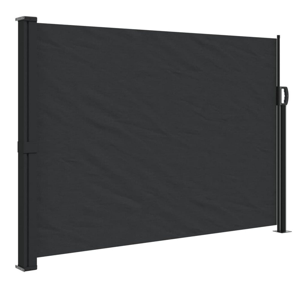 furnicato Markise Seitenmarkise Ausziehbar Schwarz 140x300 cm (1-St) von furnicato