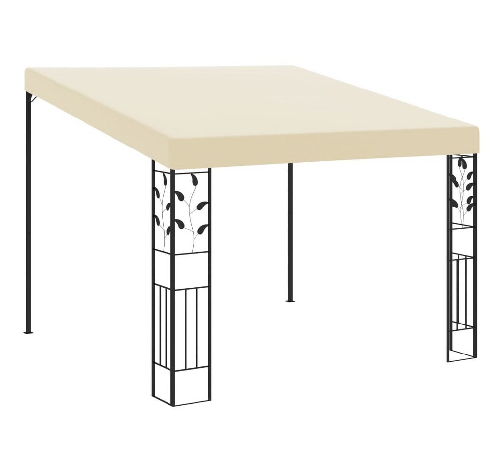 furnicato Markise Wand-Pavillon 3x3x2,5 m Cremeweiß (1-St) von furnicato