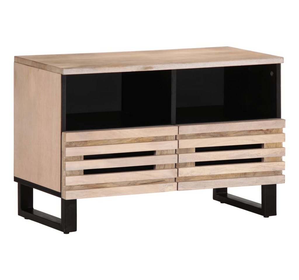 furnicato Media-Regal TV-Schrank Weiß 70x34x46 cm Massivholz, 1-tlg. furnicato Media-Regal TV-Schrank Weiß 70x34x46 cm Massivholz, 1-tlg. von furnicato