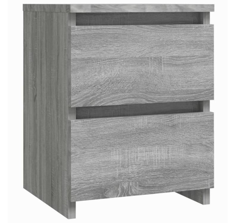 furnicato Nachttisch Grau Sonoma 30x30x40 cm Holzwerkstoff (1-St) von furnicato