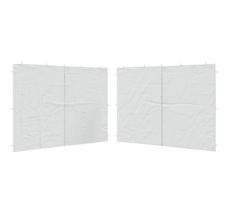 furnicato Partyzelt Partyzelt-Seitenwände 2 Stück mit Reißverschluss PE Weiß furnicato Partyzelt Partyzelt-Seitenwände 2 Stück mit Reißverschluss PE Weiß von furnicato