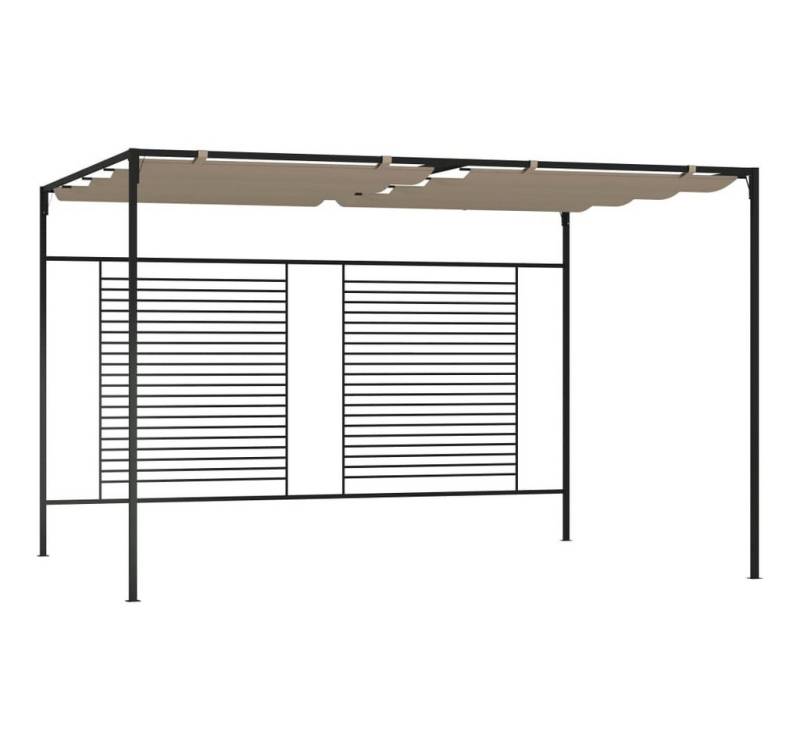 furnicato Partyzelt Pavillon mit Ausziehbarem Dach 3x4x2,3 m Taupe 180 g/m² furnicato Partyzelt Pavillon mit Ausziehbarem Dach 3x4x2,3 m Taupe 180 g/m² von furnicato