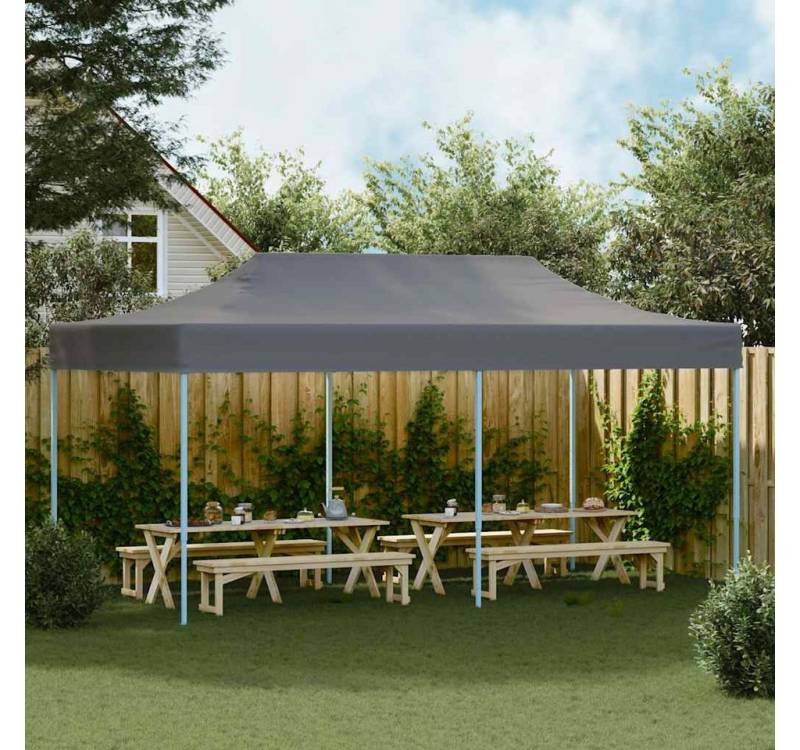 furnicato Partyzelt Pop-Up-Faltbar 3x6 m Anthrazit von furnicato