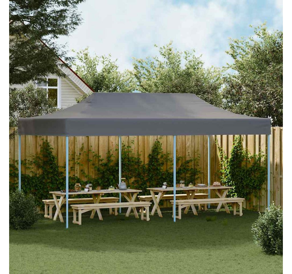 furnicato Partyzelt Pop-Up-Faltbar 3x6 m Anthrazit furnicato Partyzelt Pop-Up-Faltbar 3x6 m Anthrazit von furnicato