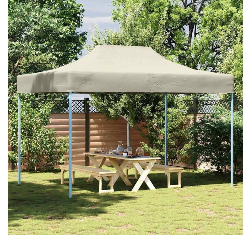 furnicato Partyzelt Profi-Faltbar 3x4 m Stahl Creme furnicato Partyzelt Profi-Faltbar 3x4 m Stahl Creme von furnicato