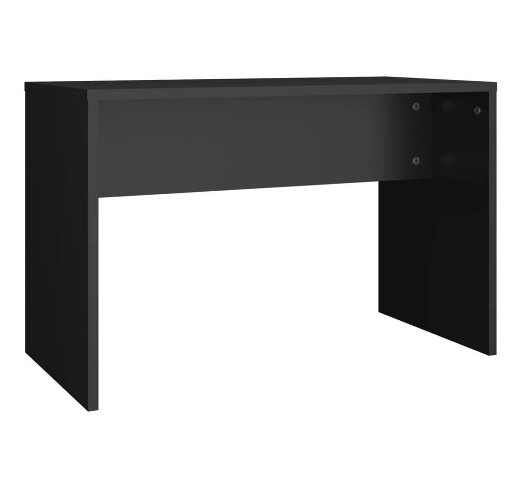 furnicato Polsterbank Schminkhocker Schwarz 70x35x45 cm Holzwerkstoff (1-St) von furnicato