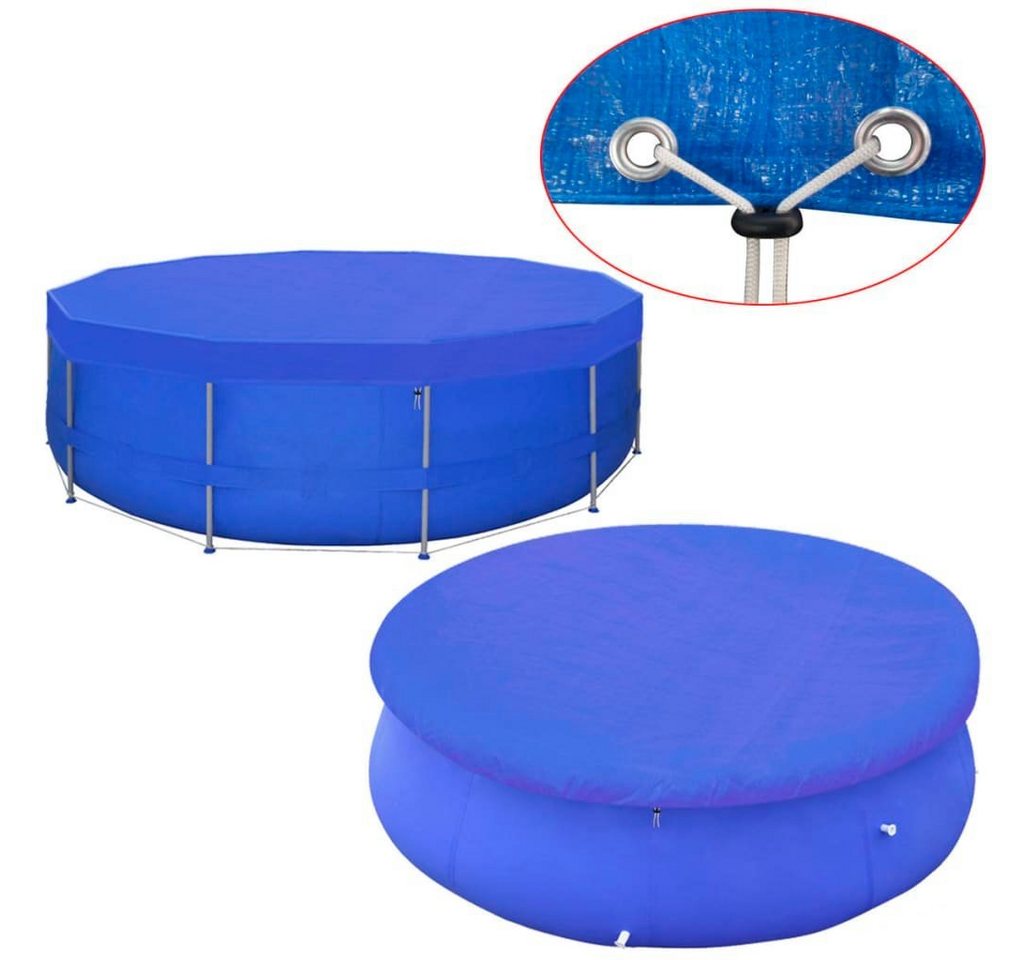 furnicato Pool-Abdeckplane Poolabdeckung PE Rund 460 cm 90 g/m² (1-St) furnicato Pool-Abdeckplane Poolabdeckung PE Rund 460 cm 90 g/m² (1-St) von furnicato