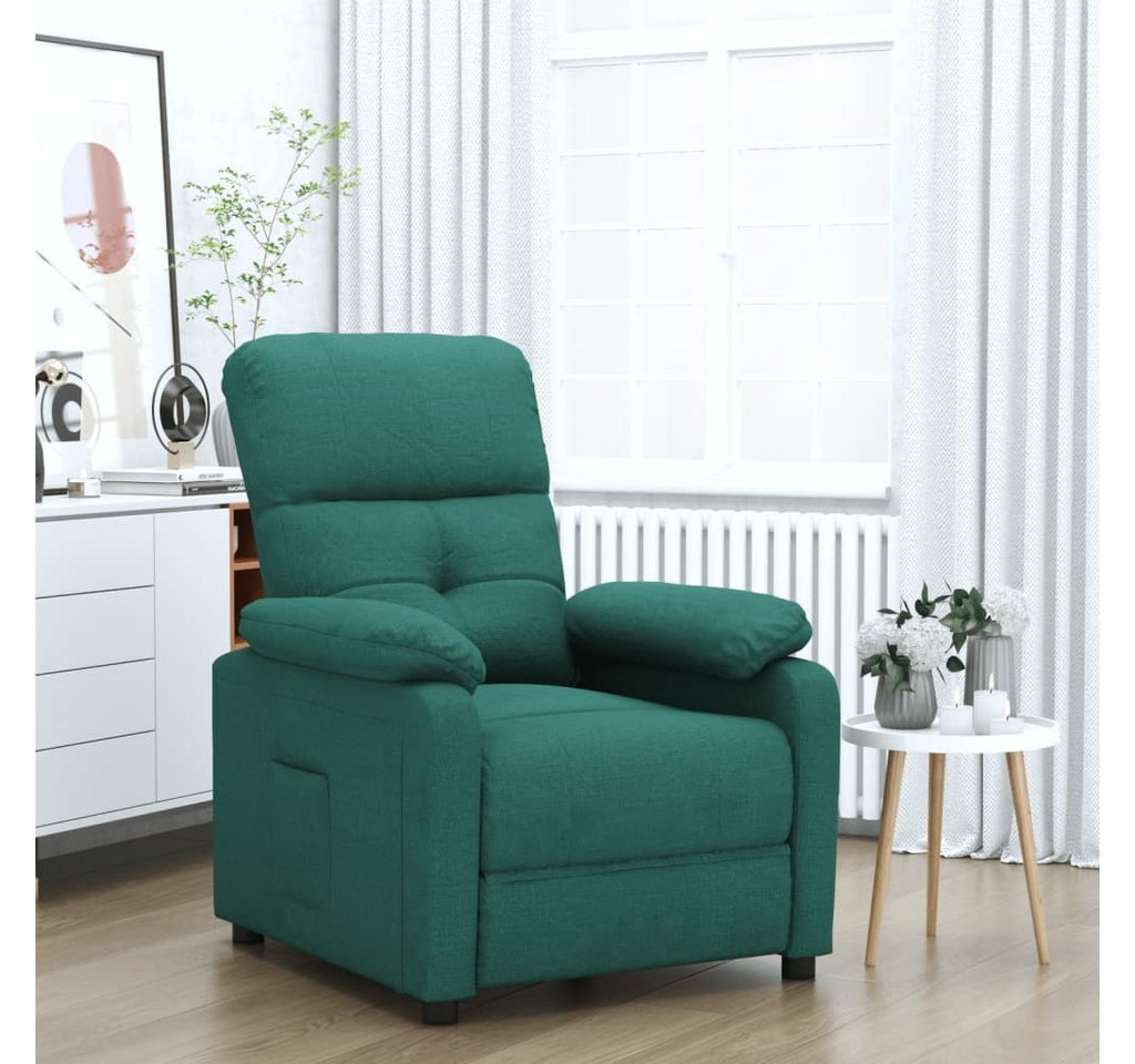 furnicato Relaxsessel Dunkelgrün Stoff (1-St) von furnicato