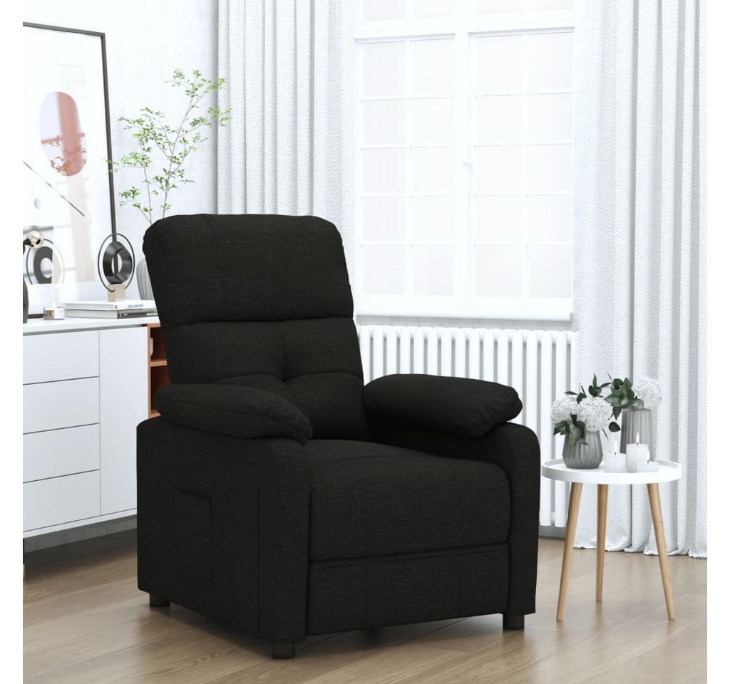 furnicato Relaxsessel Schwarz Stoff (1-St) von furnicato