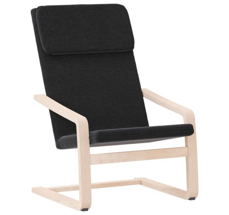 furnicato Relaxsessel Schwarz Stoff (1-St) von furnicato