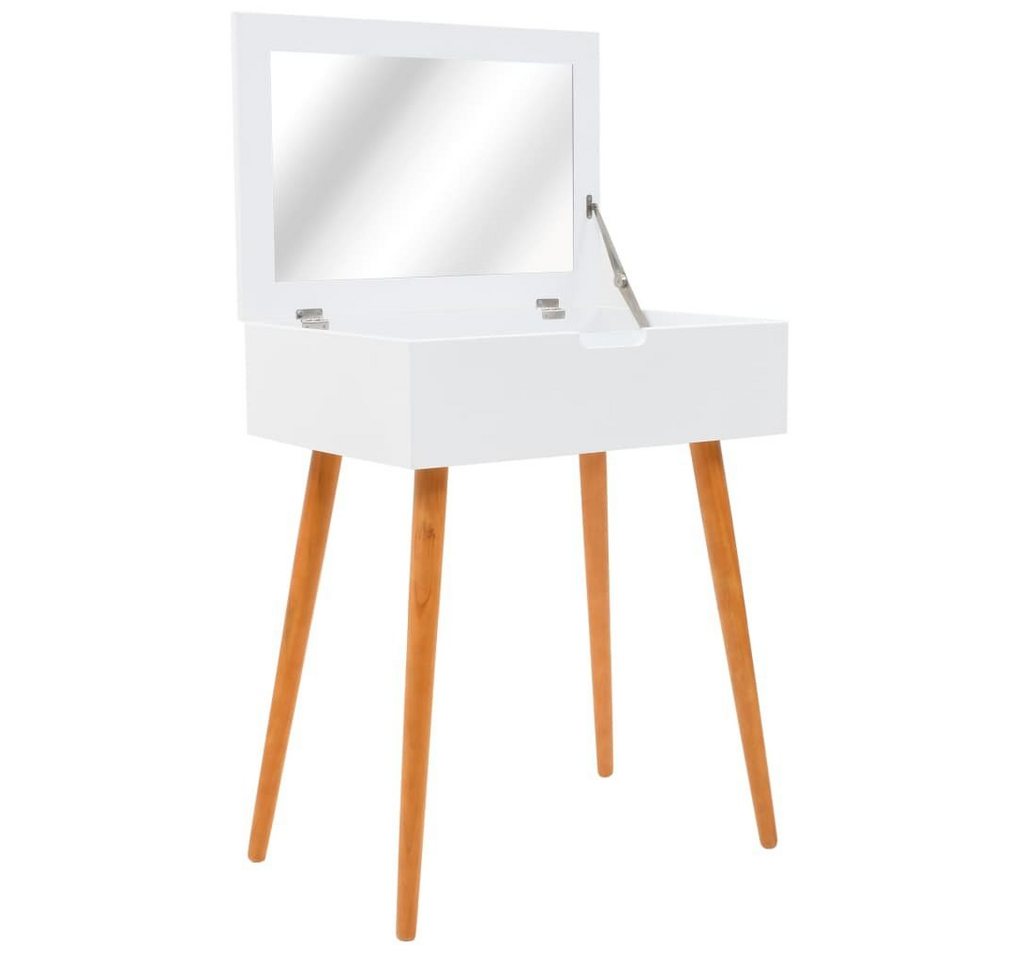 furnicato Schminktisch mit Spiegel MDF 60 x 40 x 75 cm (1-St) von furnicato