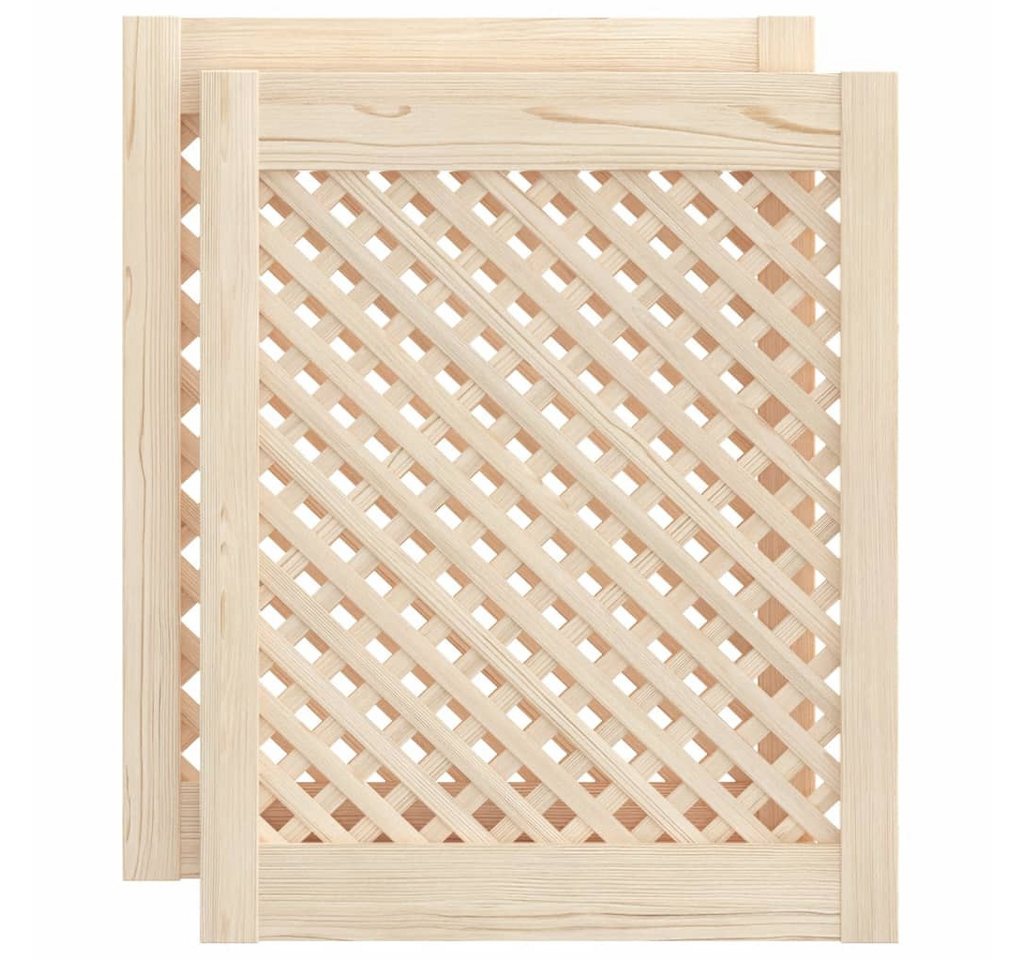 furnicato Schranktür Schranktüren 2 Stk. Gitterdesign 49,5x61,5 cm Massivholz Kiefer furnicato Schranktür Schranktüren 2 Stk. Gitterdesign 49,5x61,5 cm Massivholz Kiefer von furnicato