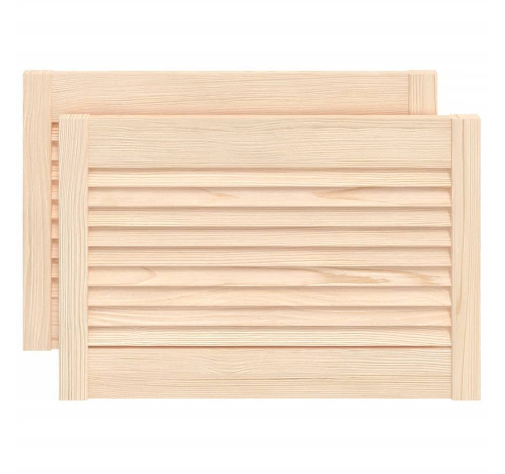 furnicato Schranktür Schranktüren Lamellen-Design 2 Stk. 39,5x59,4 cm Massivholz furnicato Schranktür Schranktüren Lamellen-Design 2 Stk. 39,5x59,4 cm Massivholz von furnicato