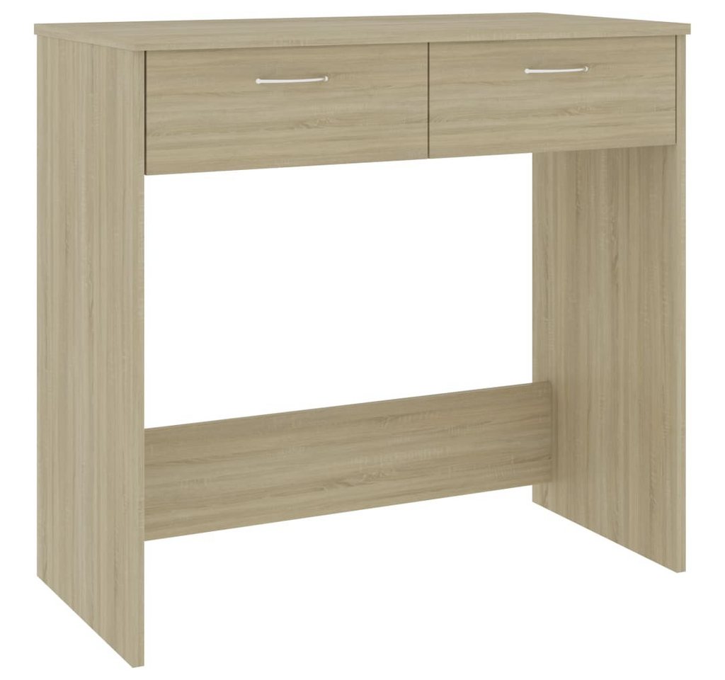 furnicato Schreibtisch Sonoma-Eiche 80x40x75 cm Holzwerkstoff von furnicato