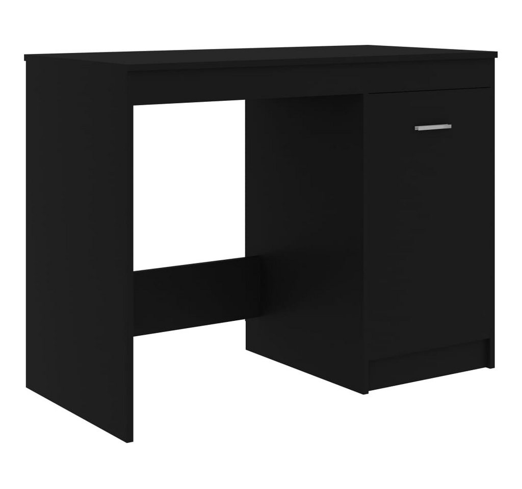 furnicato Schreibtisch Schwarz 100x50x76 cm Holzwerkstoff (1-St) furnicato Schreibtisch Schwarz 100x50x76 cm Holzwerkstoff (1-St) von furnicato