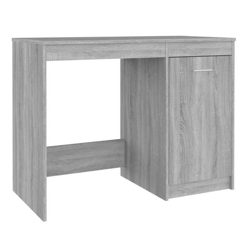 furnicato Schreibtisch Grau Sonoma 100x50x76 cm Holzwerkstoff furnicato Schreibtisch Grau Sonoma 100x50x76 cm Holzwerkstoff von furnicato