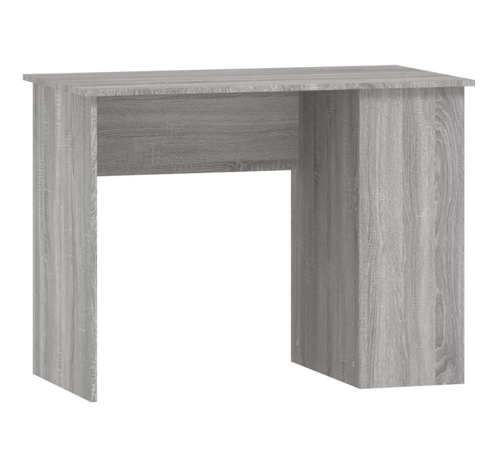 furnicato Schreibtisch Grau Sonoma 100x55x75 cm Holzwerkstoff von furnicato