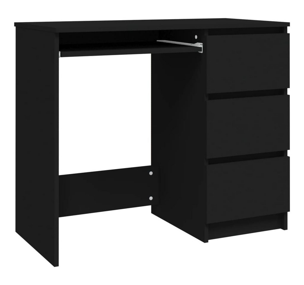 furnicato Schreibtisch Schwarz 90x45x76 cm Holzwerkstoff (1-St) furnicato Schreibtisch Schwarz 90x45x76 cm Holzwerkstoff (1-St) von furnicato