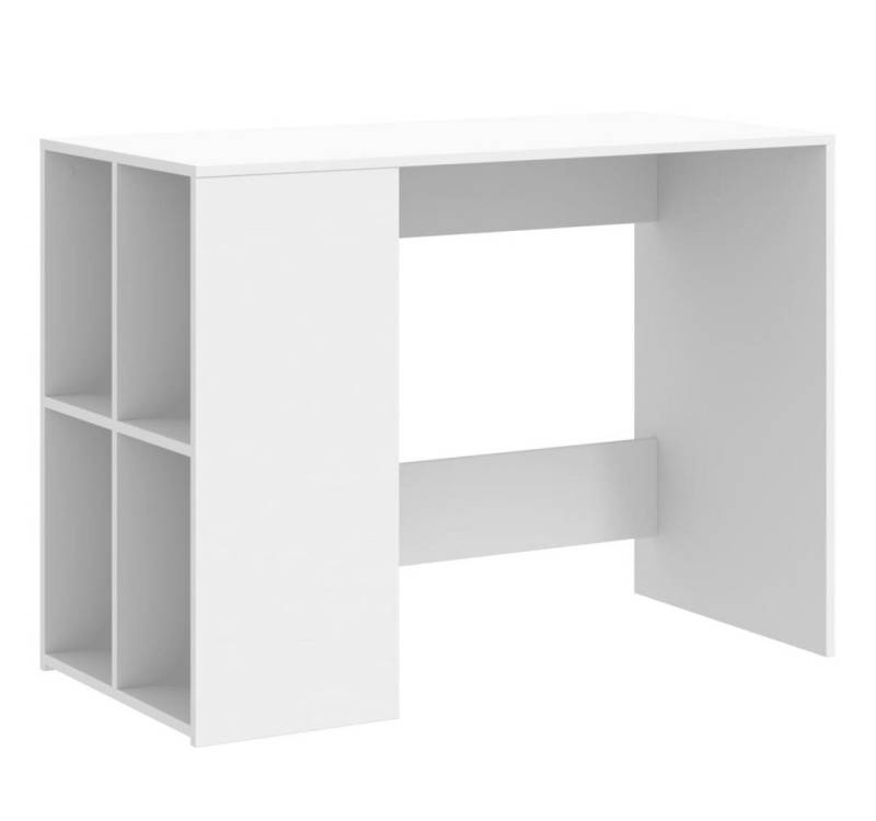 furnicato Schreibtisch Weiß 102x50x75 cm Holzwerkstoff (1-St) von furnicato