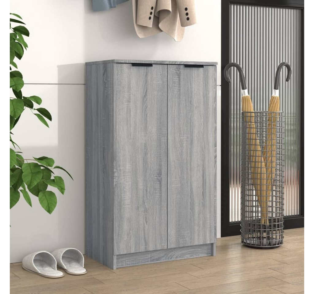 furnicato Schuhregal Schuhschrank Grau Sonoma 59x35x100 cm Holzwerkstoff, 1-tlg. furnicato Schuhregal Schuhschrank Grau Sonoma 59x35x100 cm Holzwerkstoff, 1-tlg. von furnicato