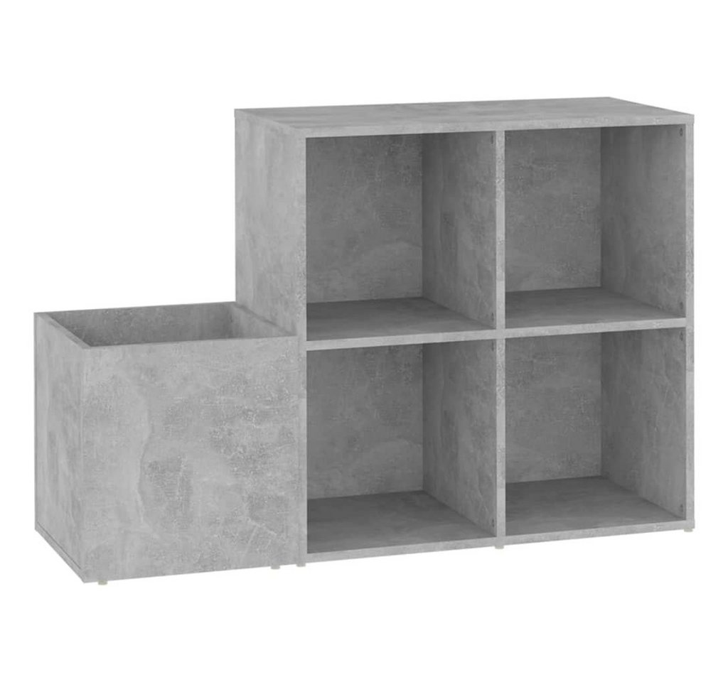 furnicato Schuhschrank Flur-Betongrau 105x35,5x70 cm Holzwerkstoff (1-St) von furnicato