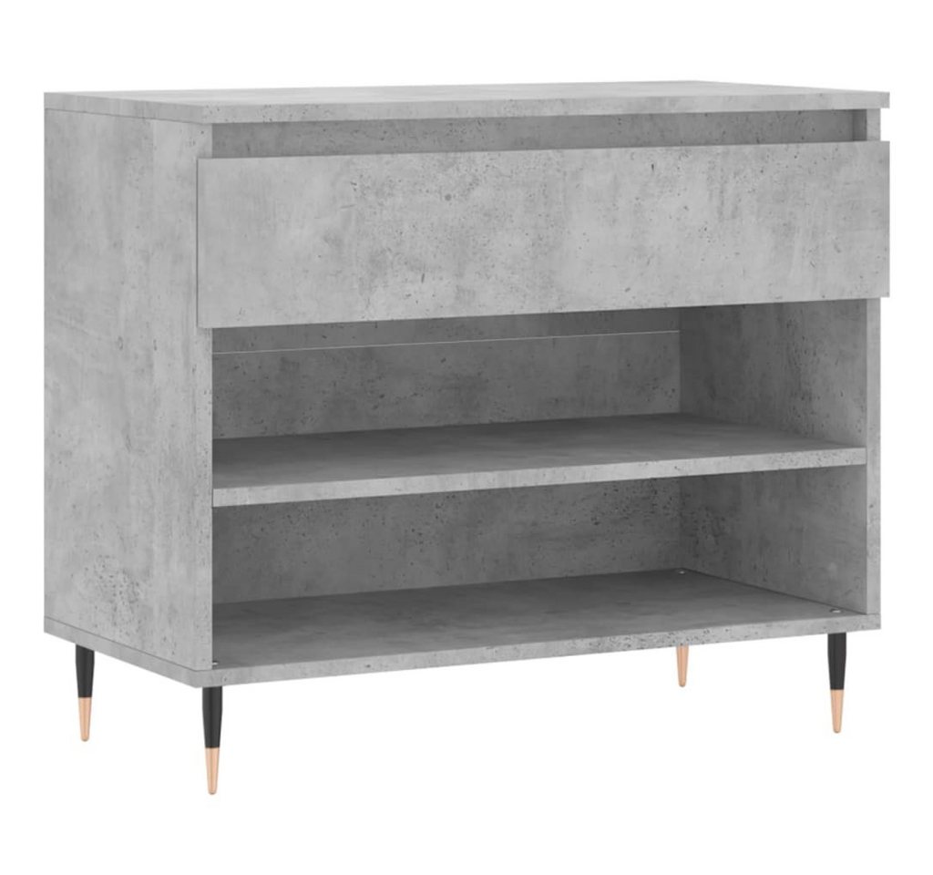 furnicato Schuhschrank Schuhregal Betongrau 70x36x60 cm Holzwerkstoff (1-St) von furnicato