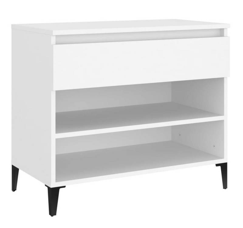 furnicato Schuhschrank Schuhregal Weiß 70x36x60 cm Holzwerkstoff (1-St) von furnicato