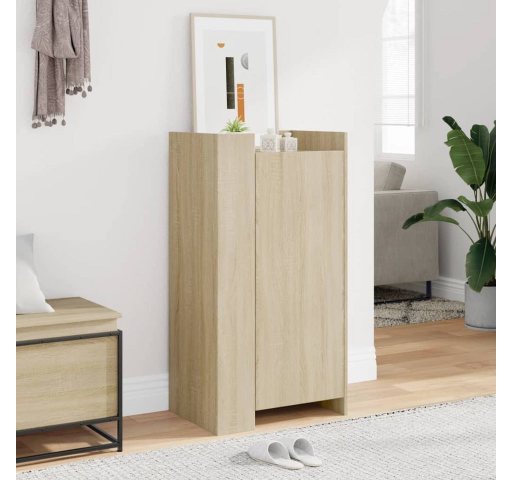 furnicato Schuhschrank Sonoma-Eiche 52x37,5x100 cm Holzwerkstoff (1-St) von furnicato