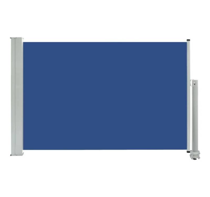 furnicato Seitenmarkise Ausziehbare 60×300 cm Blau (1-St) von furnicato