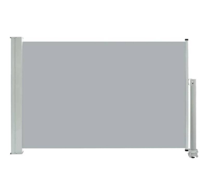 furnicato Seitenmarkise Ausziehbare 60×300 cm Grau (1-St) von furnicato