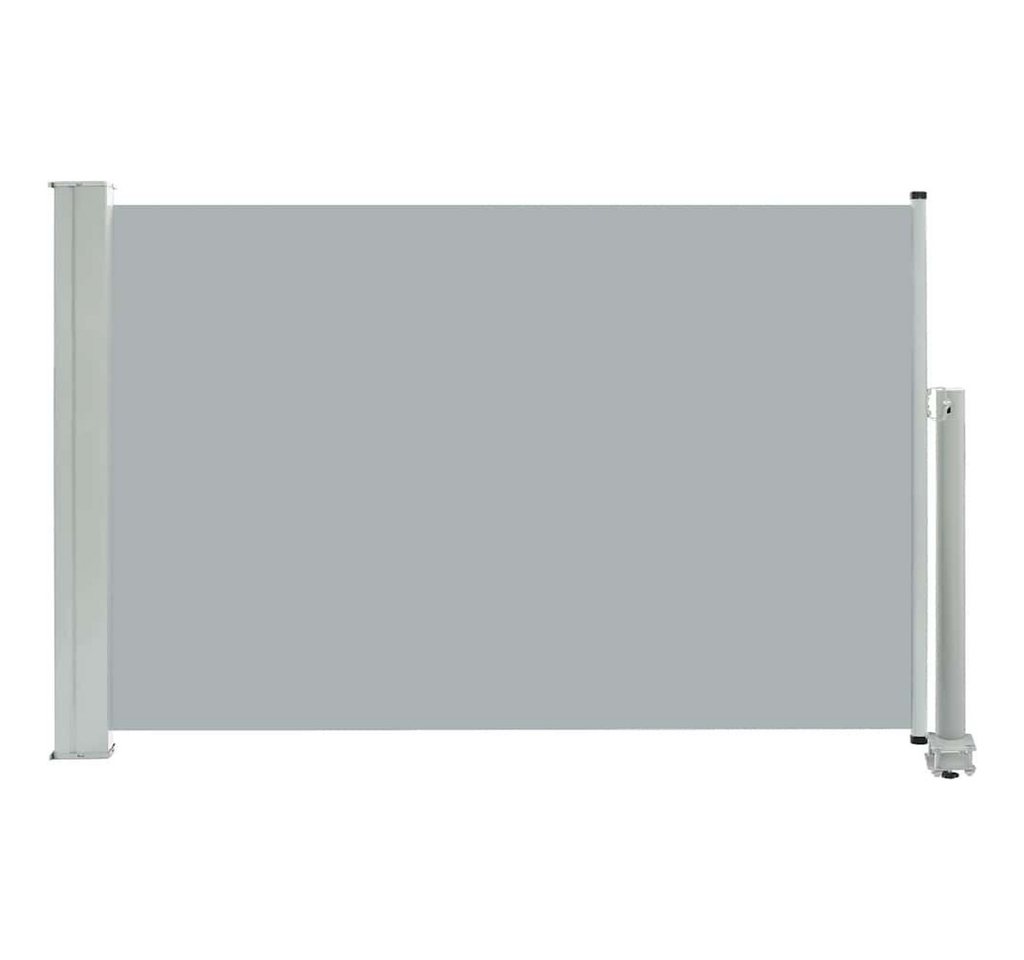 furnicato Seitenmarkise Ausziehbare 60×300 cm Grau (1-St) von furnicato