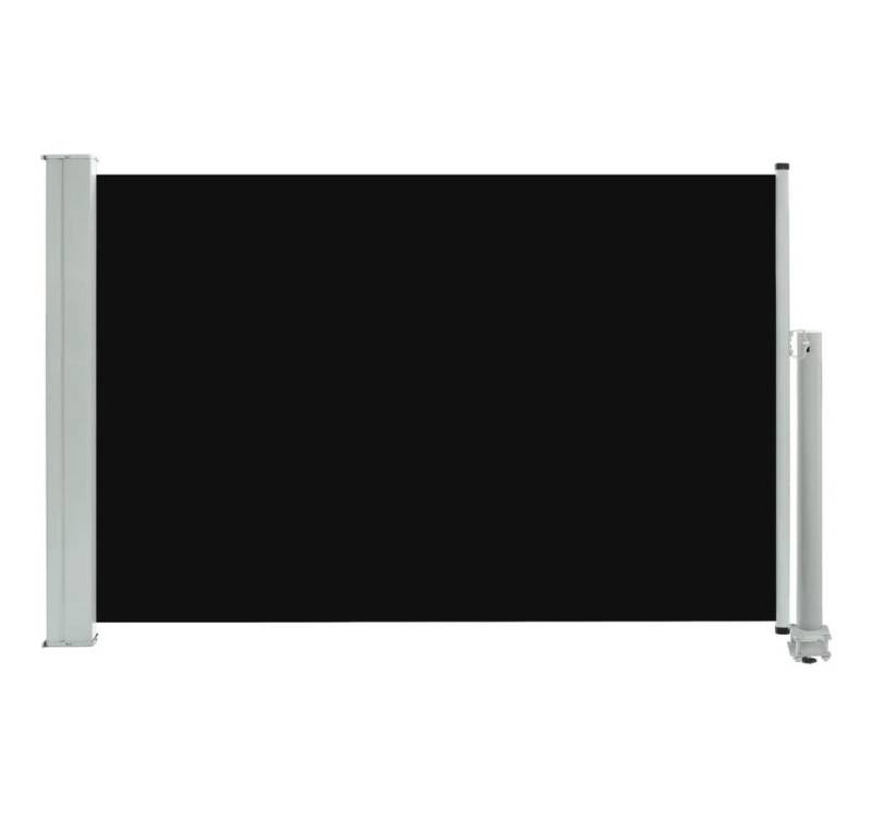 furnicato Seitenmarkise Ausziehbare 60×300 cm Schwarz (1-St) von furnicato