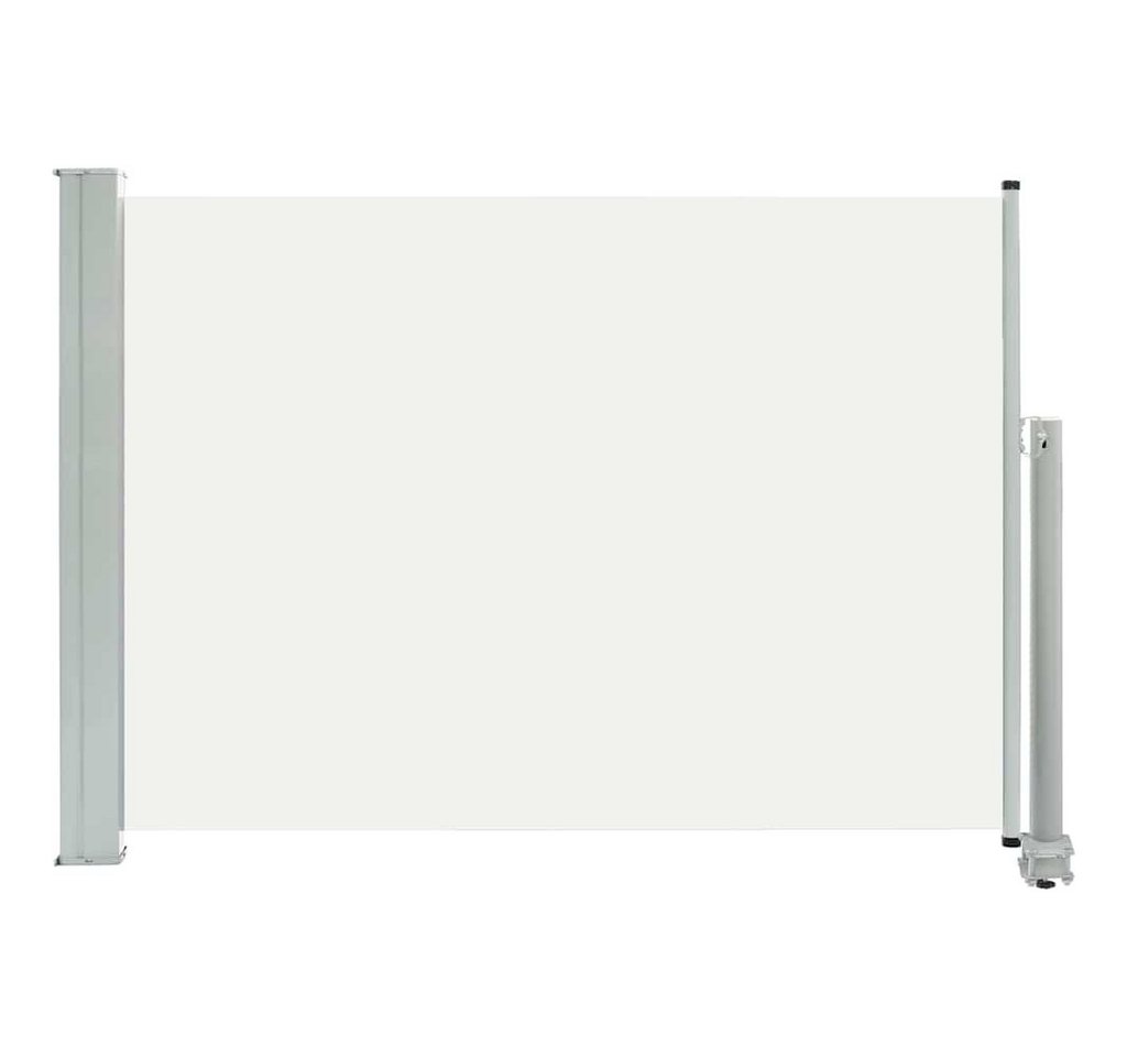 furnicato Seitenmarkise Ausziehbare 80×300 cm Creme (1-St) von furnicato